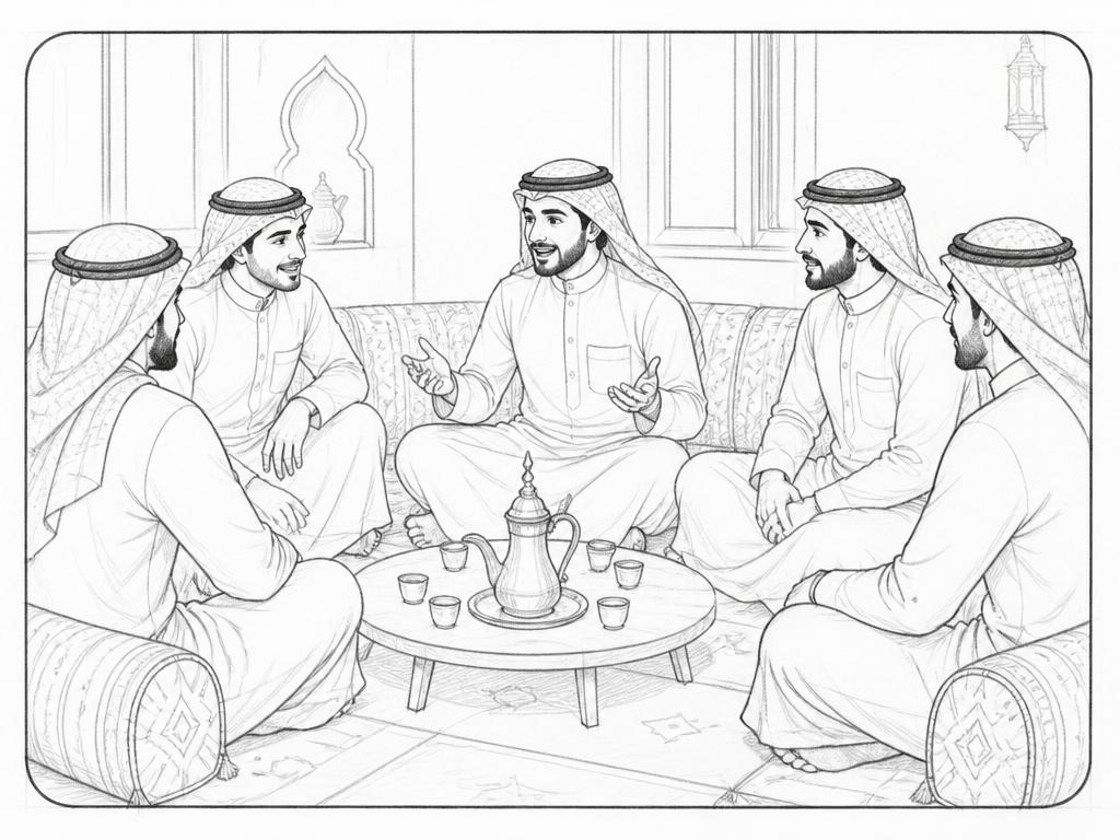 هذا خالد، يحب مشاريع الاستراحة!